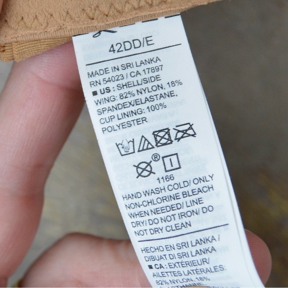 42DD Old Navy OLX Microfiber Full Coverage Underwire Bra, NWT Cocoa Mocha Color - Picture 9 of 9